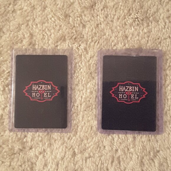 Hazbin Hotel Trading Card Lot of 2 The Heaven Embassy and Heaven's Courthouse - Picture 2 of 4